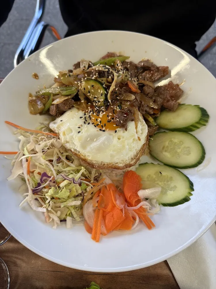 Bimbimbap Au Bœuf